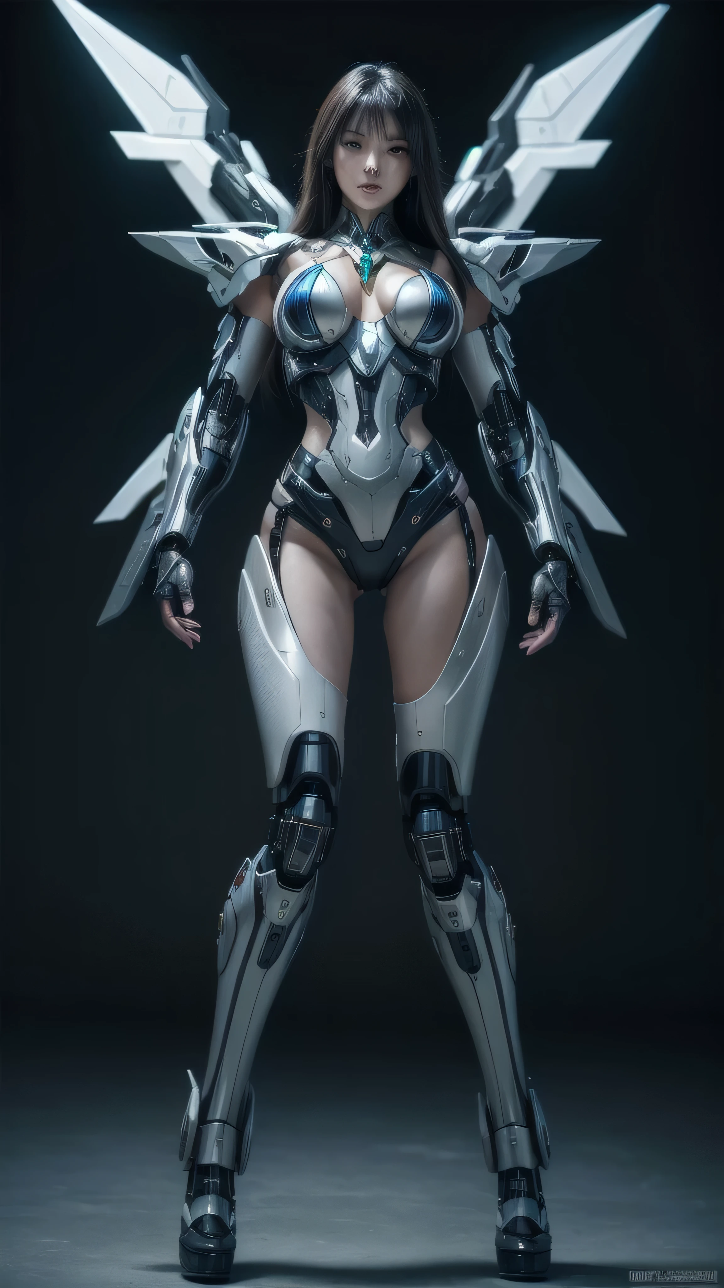 Textured skin, Super Detail, high details, High quality, Best Quality, hight resolution, 1080p, hard disk, Beautiful,(cyborgs),(Missiles from the chest),beautiful cyborg woman,Sexy Mecha Cyborg Girl,sexy,fly Mode,Girl with a Mecha Body,She wears a battle cyborg mech with a weapon,Full body Shot. 8K wallpaper
