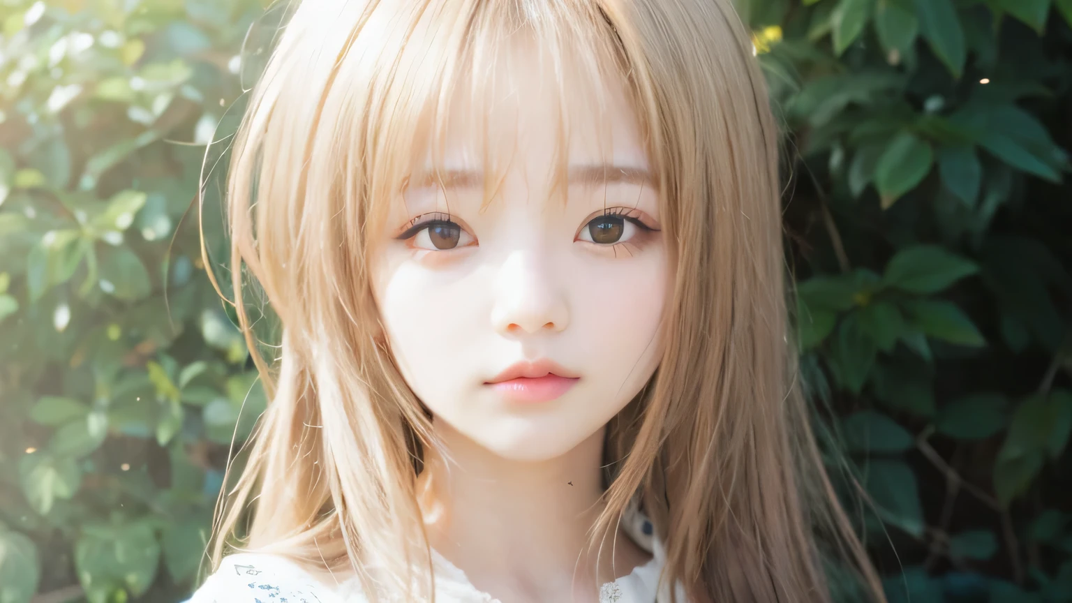 girl, brown eyes