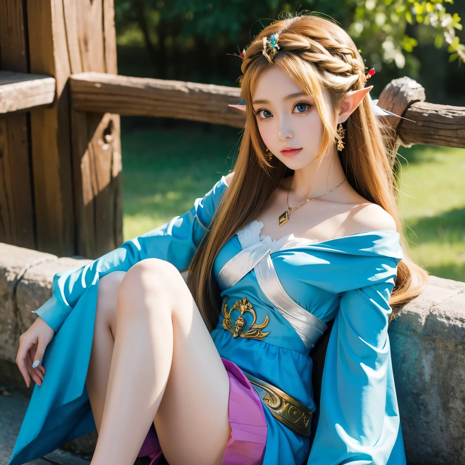 Anime style Princess Zelda