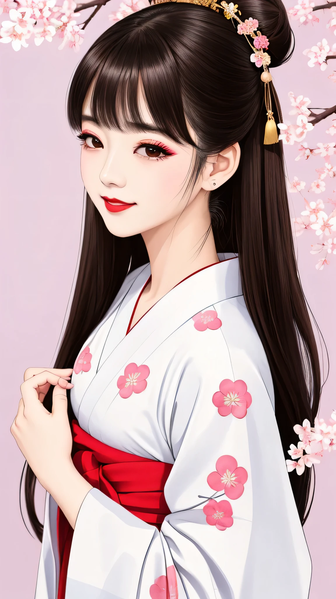 Standing back to back, I close my eyes in shame、Each has a different expression2People and sisters、(2 girls)、⦅Dancing traditional performing arts gracefully)、((、small face、not exposed))、highest quality、masterpiece、(black hair、Bun Hair、bun hair、)、brown eyes、⦅wide angle、Angle from above, from the waist up、A dynamic pause on a magazine cover、Each person has a different perspective when looking into the distance⦆、(8K high quality、masterpiece、High resolution、Realistic and beautiful light and shadow、(highest quality)、(high resolution)、(very delicate and beautiful)、(beautiful 8k face)、(Close your eyes while smiling、Beautiful eyes)、(Transparent skin)、(soft hair)、(8head and body)、(Pink, orange and blue checkered pattern on white background with cherry blossom pattern Japanese style yukata kimono with gold powder、wearing a yukata2Japanese beautiful girl)、((tanabata decoration background))、((small face))、(arms up)、thin and small nose、(red lipstick)、(make cheeks red)、(Glossy skin)、((Ink painting style))、extremely thin eyebrows、Overall super high quality、(She wears maiko-style makeup)、Whitening、long and beautiful eyelashes、Glossy skin、(red cheeks),straight nose、masterpiece、highest quality、whole body、 eyebrows visible through hair、Bun Hair、grin、gal、Kogal、Fashionable、woman、fine、Pause、
Waiting to start
