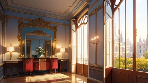 masterpiece, best quality, mansion, indoors