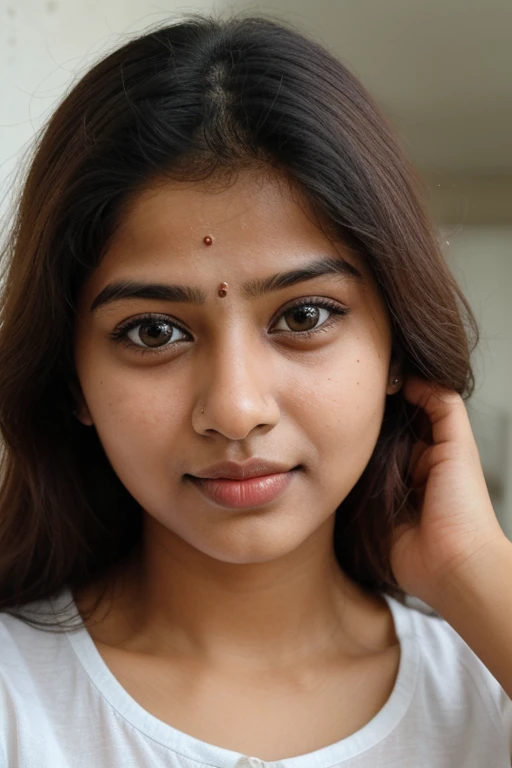 Indian girl cute face age 22 years old