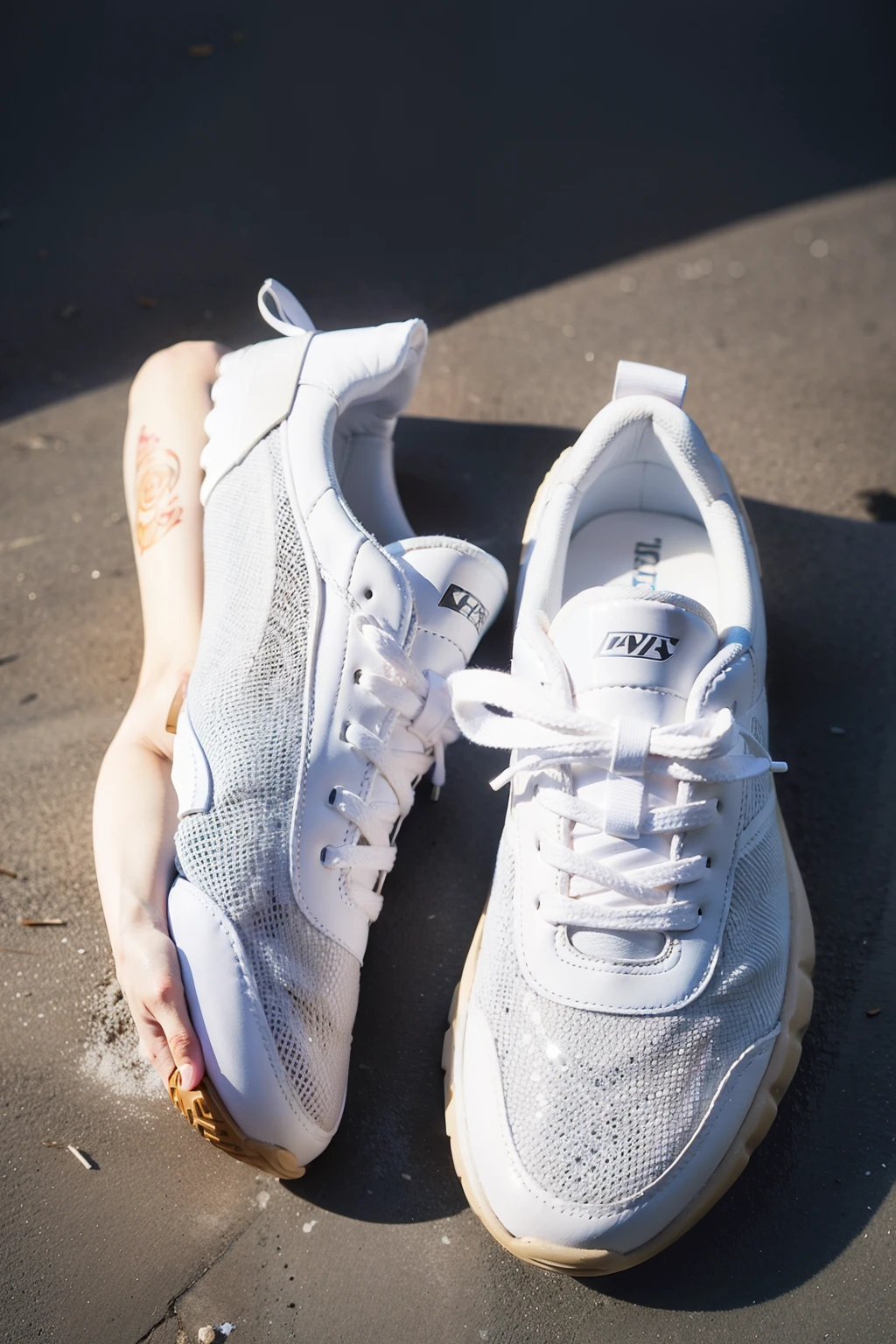 A pair of sneakers


