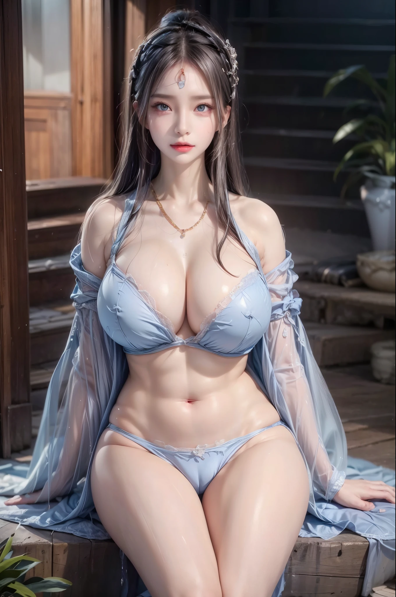 realistic, 1gril, per HD, 12k, wearing Allstars shoes, slim body, rather big body, six pack body, big round breasts, no clothes, beautiful breasts, looking at the camera, sitting on the sofa, long black hair, facial details, detailed person, body details, clothing details, hair details, body details, body details, breast details, vagina details, clothes, eye details, sweat details, water details, pose (knees bent and legs wide apart) whole body