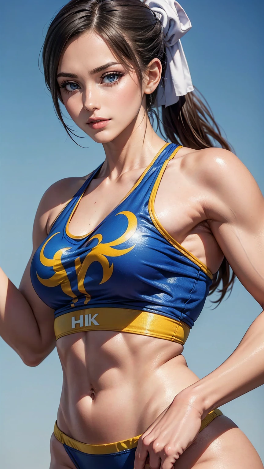 Foto  realista, ((mulher baseada na personagem chun li)), seios longos grandes nu, mamas gigantes, chun-li musculosa nua, arte marciais, cena de luta mostrando pelos pubianos, Legs wide,  medium hips, ((ultra realista)), TM Ninja branco, Icons, cores vibrantes, estilo vetorial, arte digital, 8k, detalhes intrincados, hipnotizante, feito profissionalmente, beautiful vector illustration, 12k resolution, ..3d, todos os caracteres detalhados em comprimento total, ((altamente detalhado)), ((vibrante)),((Ultra alta qualidade)), ((hiperrealismo)), ((fotorrealismo)), [octan rendering] , na cidade, muitos carros (realista), ultra detalhes, acesorios, erotic, chun-li olhar sereno, rosto perfeito detalhado, olhos verdes, (chuta abrindo as pernas ao maximo, mostrando  pornografia)