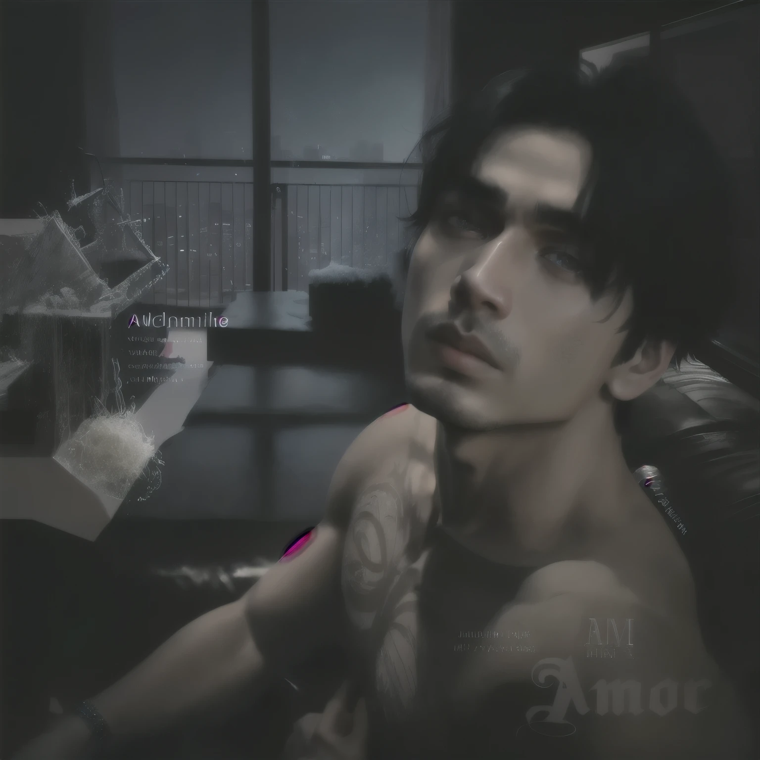 Aarav man with fake face and fake nose, Tumblr, wow : : 5, wow!!, wow |, chaos nightmare ❄️ amour, Inspiration from Jean Maluel, Inspired by wlop, wow hdr, Inspiration from Kim Deuksin, แรงบันดาลใจจาก Oliver Sin, wow glossy skin, wow : :
