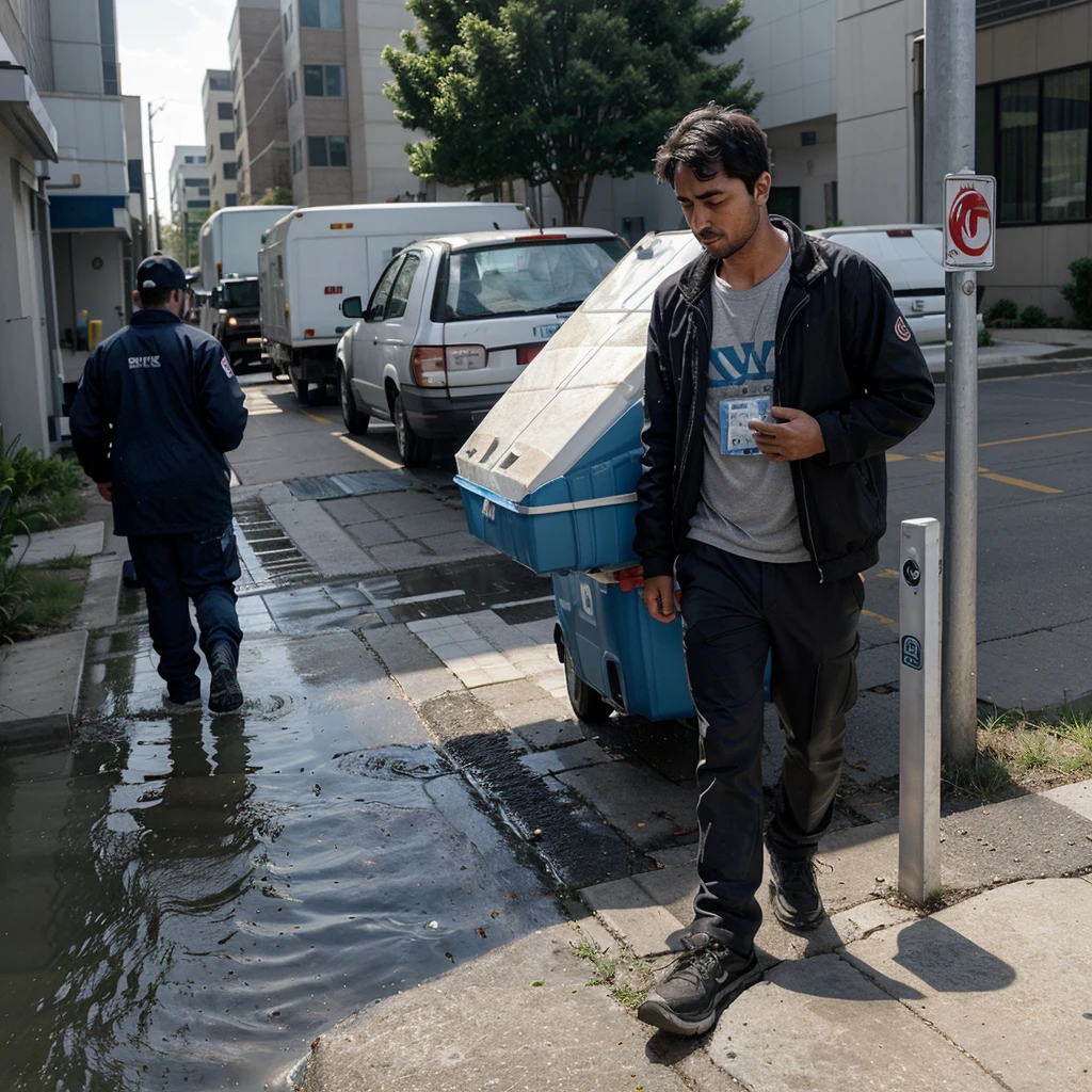 A temporary water delivery employee, hired precisely five years before the momentous day, inadvertently became a crucial figure. Afflicted by stomach problems on the first day of work, he found himself left behind during the anniversary water delivery. Little did he know that his upset stomach would inadvertently bless him with awareness of the temporal manipulation.
