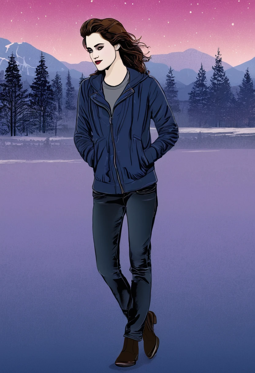 Illustration for the film Twilight