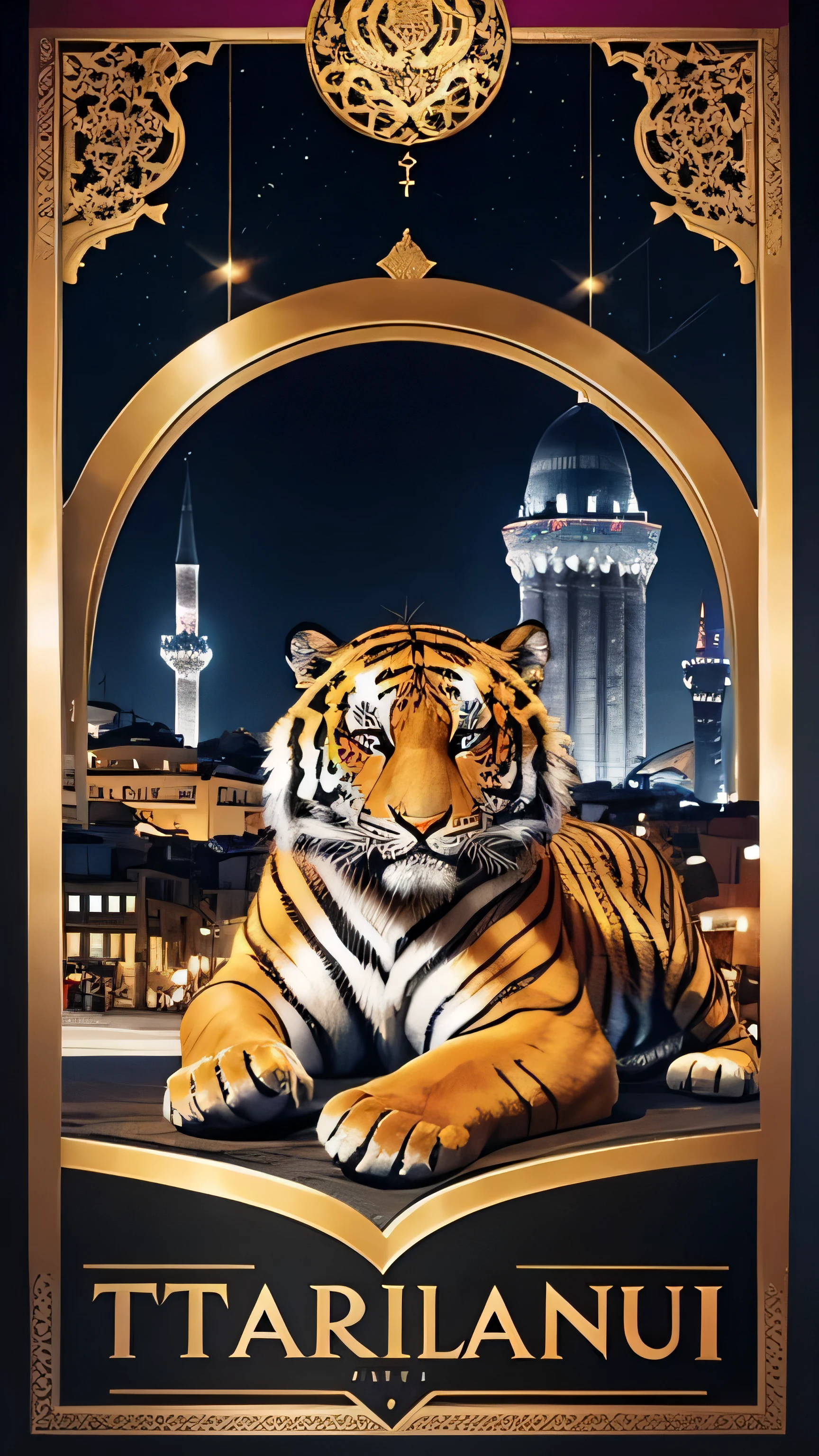 istanbul jewelry show poster , tiger , poster . luxury , expo , fair poster , galata tower , istanbul