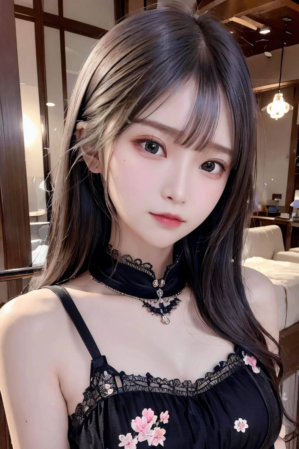 (8K、Raw photo:1.2)、detailed face and eyes、最high quality、ultra high resolution、very detailed、intricate detailaster piece、pretty girl、soft cinematic light、hyper detail、high quality、black hair、short hair、22 year old Japanese、detailed eyes