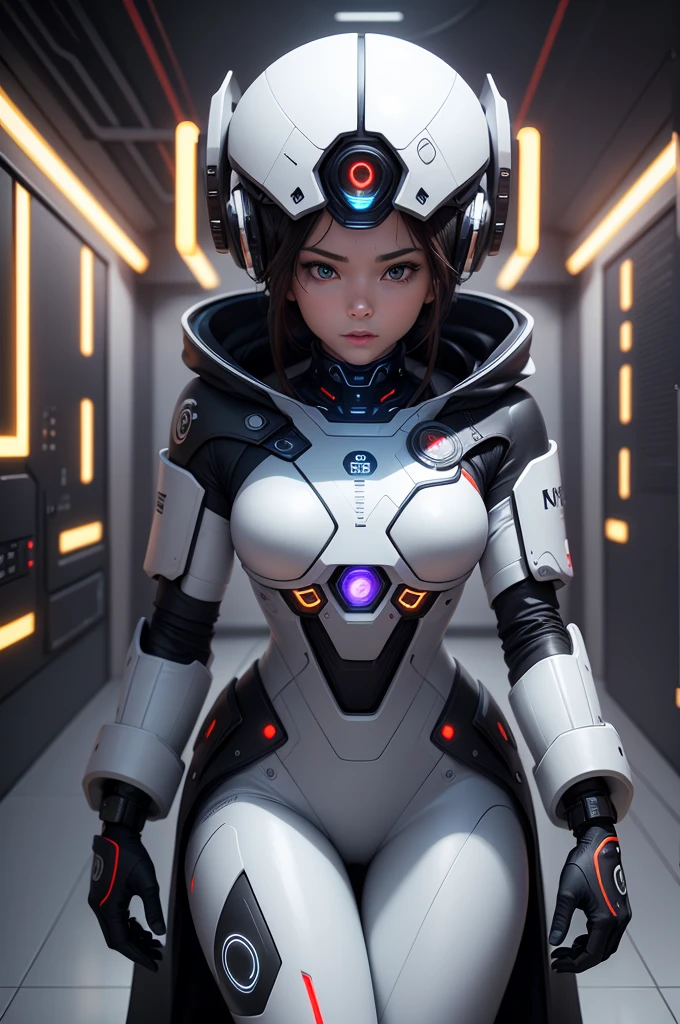 (Spaceship as background),(Ultra-high resolution, Realistic, blue sky, Photon Mapping, Radio City:1.3), SF,  Fantasy,

[:girl, (White and blue mech suit:1.2), Upper Body:0.2]

Polly, Beautiful woman, highest quality, Ultra-high resolution, 8k, masterpiece, Sharp focus,  Clear line of sight