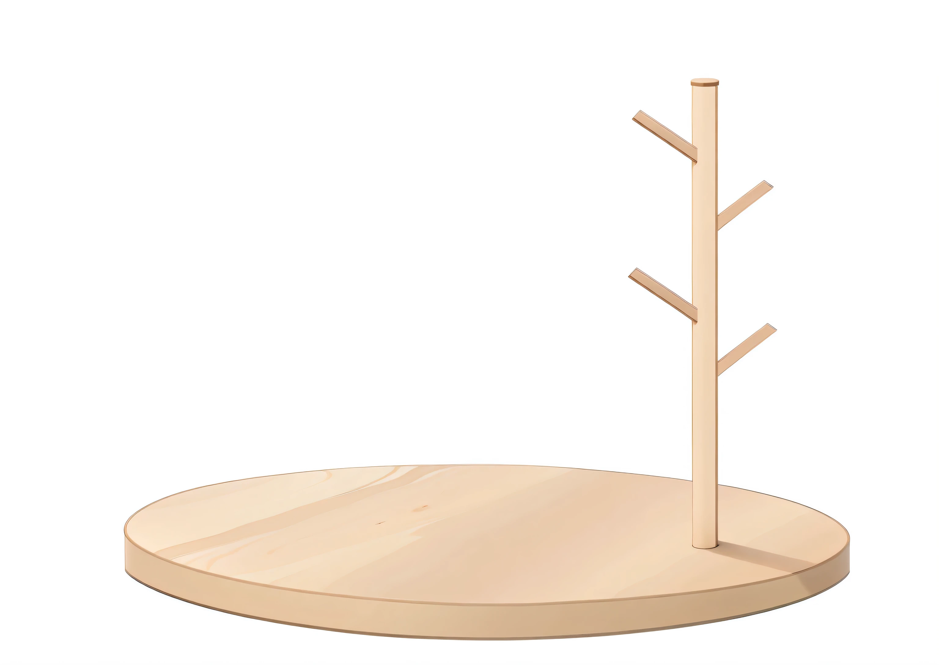a wooden wooden stand,put it on the table,The background is the home environment