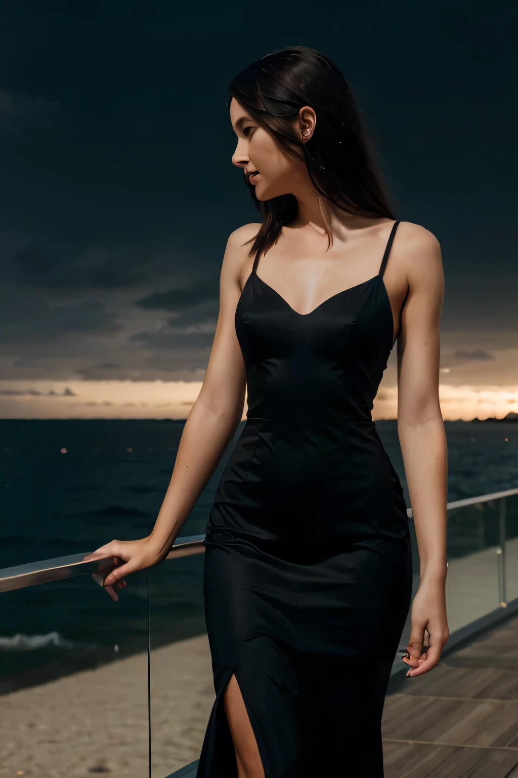 evening dress,gentlewoman,black shark girl
