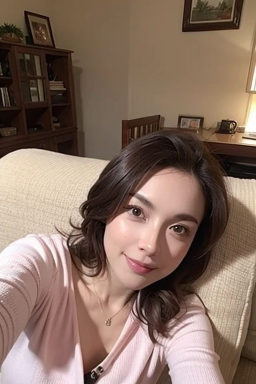 30generation room Comfortable selfie