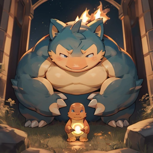 Crie um Pokémon unity snorlax Charmander