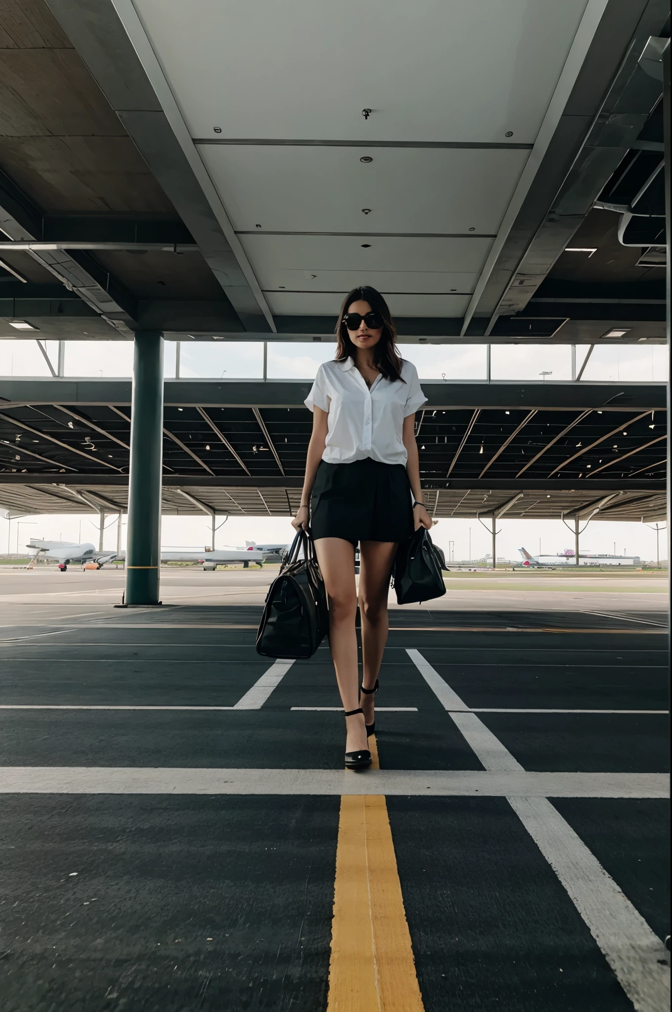 Airport runway pic
