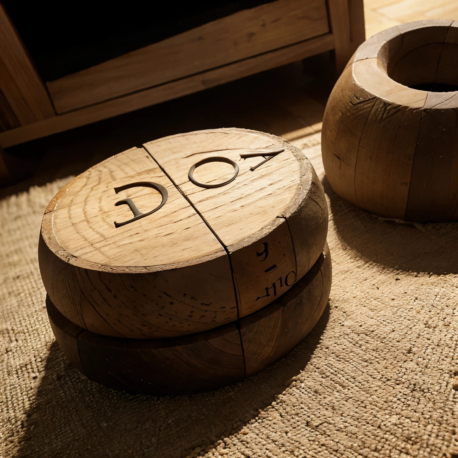 Dados con treboles de 4 hojas en vez de numeros