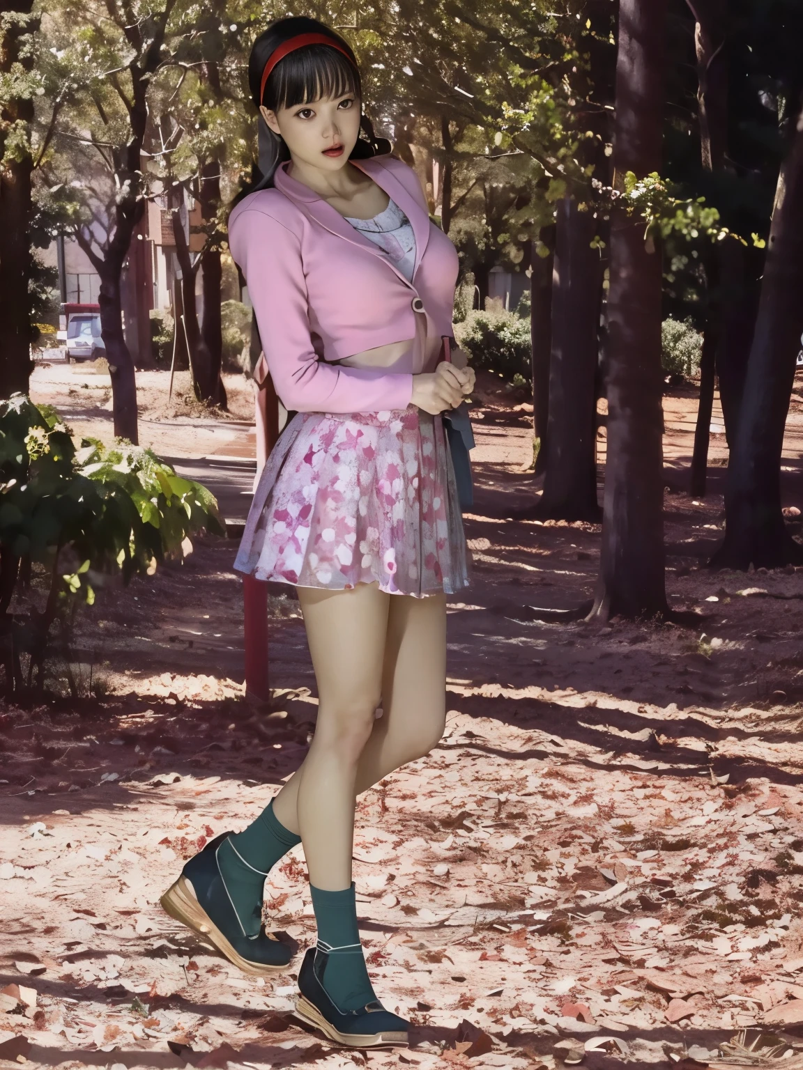 (8K, highest quality, masterpiece:1.2), (realistic, photo-realistic:1.37), Super detailed,highest quality, ultra high resolution, professional lighting, photon mapping, radio city, Physically based rendering, cinematic lighting, late night path,written boundary depth, sharp focus,sunbeam, good composition,(Bokeh:1.2) 1 girl,alone,(whole body), (closed mouth),fine and beautiful eyes, stop temporarily, tight waist,Japanese high school girl, black hair,messy hair,long hair fluttering in the wind,(Ulzzang-6500:1.2)
mix 4, hiqcgbody