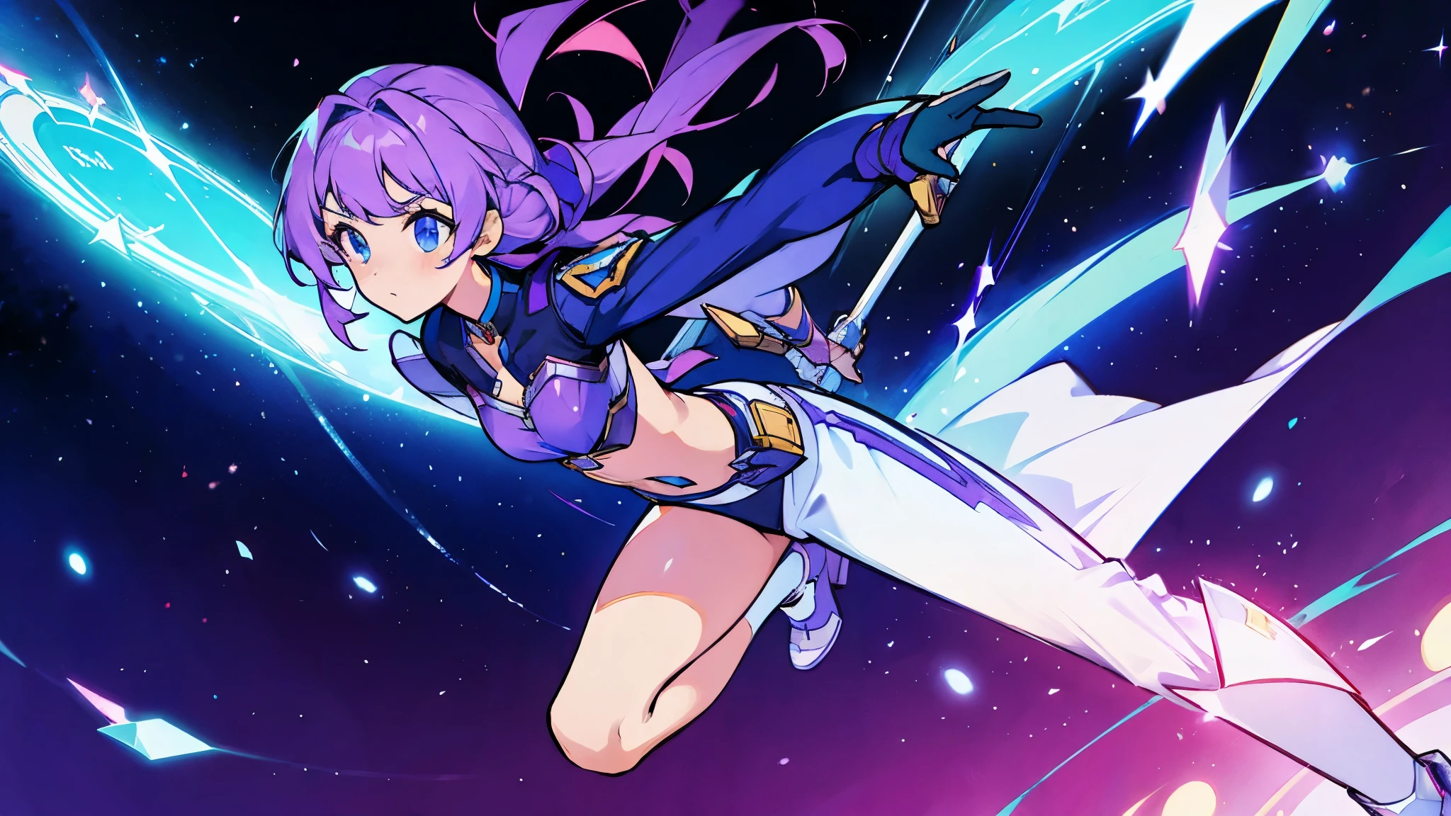 The heroine of the game Stellar blade takes off her clothes