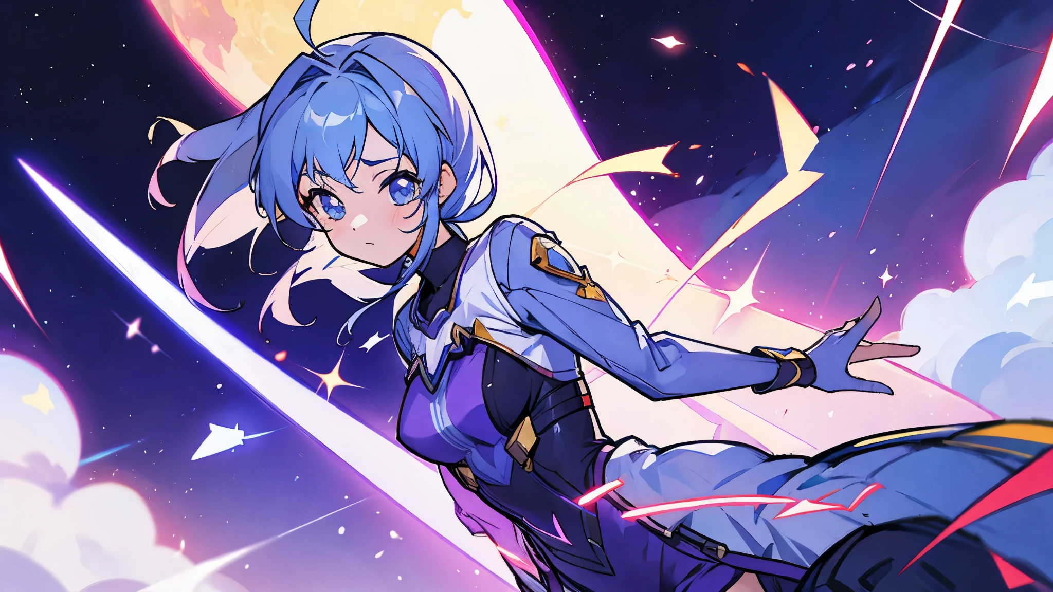 The heroine of the game Stellar blade takes off her clothes