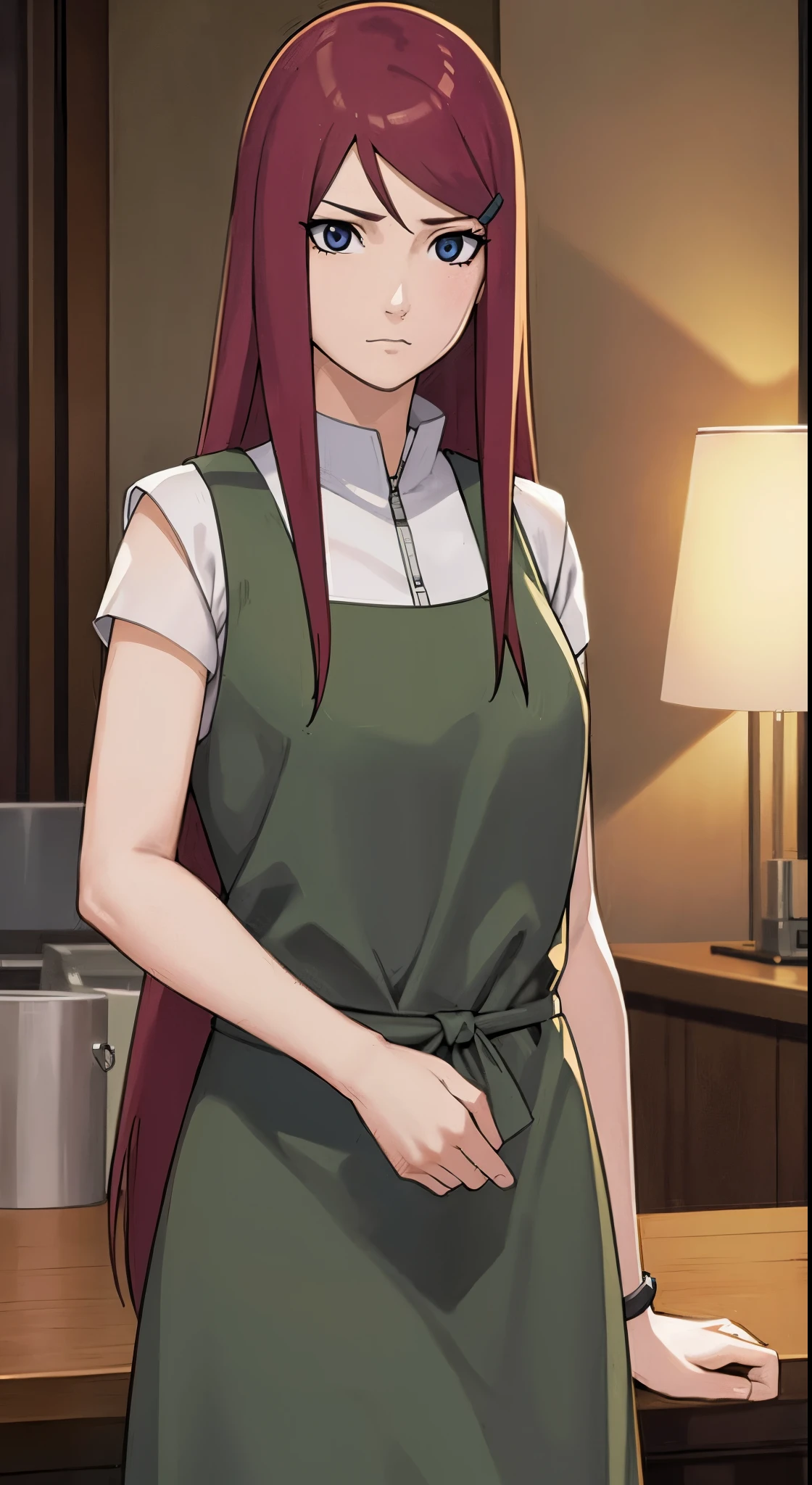 Beautiful, blush on, smile