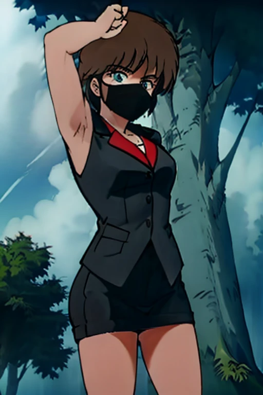 1girl, Hikaru Hiyama in a suit holding a gun in a nightclub room, from the new john wick movie, john wick, portrait of john wick, in the john wick movie, felix englund style, smoking and holding a gun, with rifle, action thriller, dramatic action photography, with pistol, photo from a promo shoot, dramatic cinematic action shot, dramatic wielding gun pose, danger atmosphere