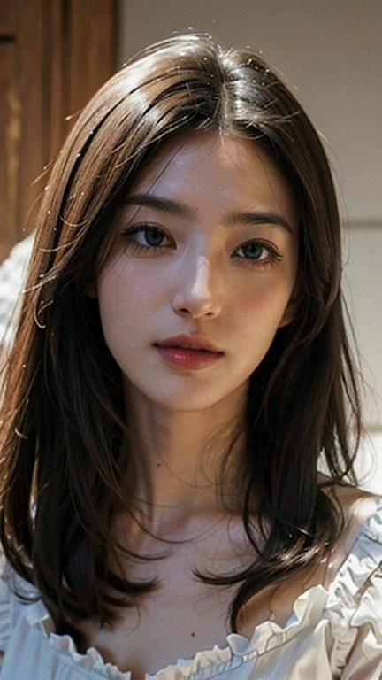 You are a professional gravure photographer.。future、Beautiful Eyes、 ((highest quality)), Idol,Sculpture、 Clear contours, Woman with beautiful face, (((One Girl,alone))), ((Beautiful Eyes)), Sex Appeal,Albedo and Specular Maps、Accurate simulation of lightweight material interactions、