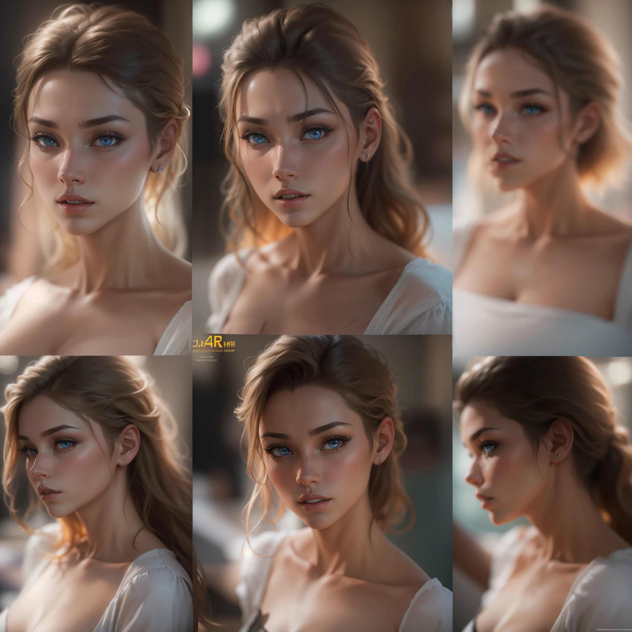 (table top,AJC I:1.4),(8k RAW photo,highest quality,table top:1.2) Super Detailed Official Art,Photoreal:1.37,(Highly Qualified Professionals),table top,highest quality,super detailed,High resolution,In 8K,8K portrait,unity 8k wallpaper,Highly detailed AJC,realistic,Raw photo,real person,portrait photography,Photoreal,shiny skin,fine skin,(((Dynamic angle Full body Dynamic angle Wide shot Dynamic angle Close up Dynamic angle Upper body Dynamic angle from above And dynamic angle from behind And dynamic angle from below
))),{{{Supermodel Yasmin in the 90s・Gauri}}},{{{Chest girth length: 178 cm}}},{{{hair color is blonde}}},{{{eyes are blue}}},{{{Sharp and modal face}}},{{{High cheekbones and clear chin are characteristic,}}},
{{{Style is tall,Slender and attractive curvaceous bust and hips}}},{{{Fashion sense is edgy and sexy}}},{{{{realistic:1.4}}}}, beautiful, highly detailed eyes and face, beautiful eyes,unified,8k wallpaper,wonderful,small details,table top, highest qualityの,Highly detailed ticker integrated 8K wallpaper,face light,movie lighting,Bikini and dynamic poses (foot pose:0.5),Surreal female portrait,magic lights,32K resolution,action pose,realistic photography,dynamic lighting,art station, volume lighting,highly detailed face,shadowy,be familiar with,realistic, be familiar with, skin texture, hyper be familiar with, realistic skin texture, armature, highest quality, 超High resolution, (写真realistic:1.4),, High resolution, be familiar with,
RAW photo, Shapuri, by lee jeffries nikon d850 film stock 写真graph 4 kodak portra 400 camera f1.6 lens rich colors hyper realistic lifelike texture dramatic lighting unrealengine trending on artstation cinestill 800,