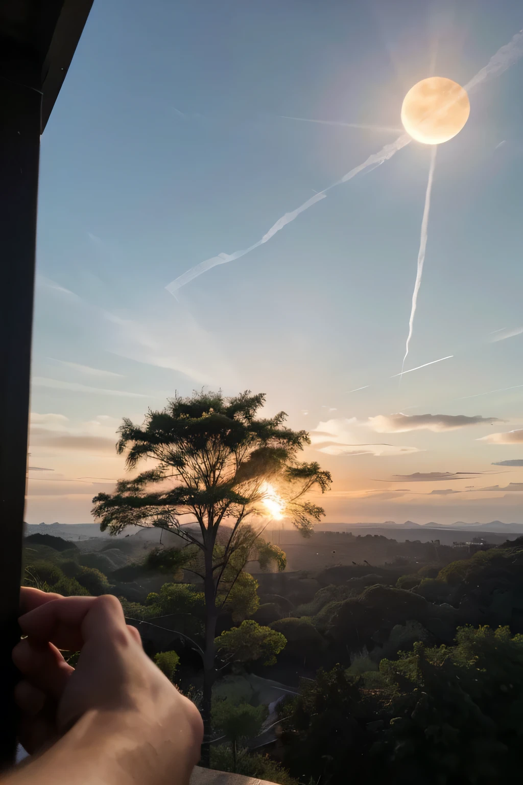 YouTube channel profile photo:

"Design a minimalist illustration of a rising sun with rays extending outward, symbolizing the start of a new day filled with positivity and potential. Incorporate subtle elements like birds flying or trees silhouetted against the horizon to evoke a sense of tranquility. Overlay the channel name 'MorningMagic' in a soft, handwritten font to convey warmth and approachability."