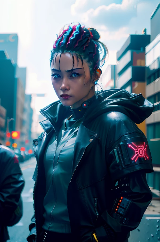 Cyberpunk character