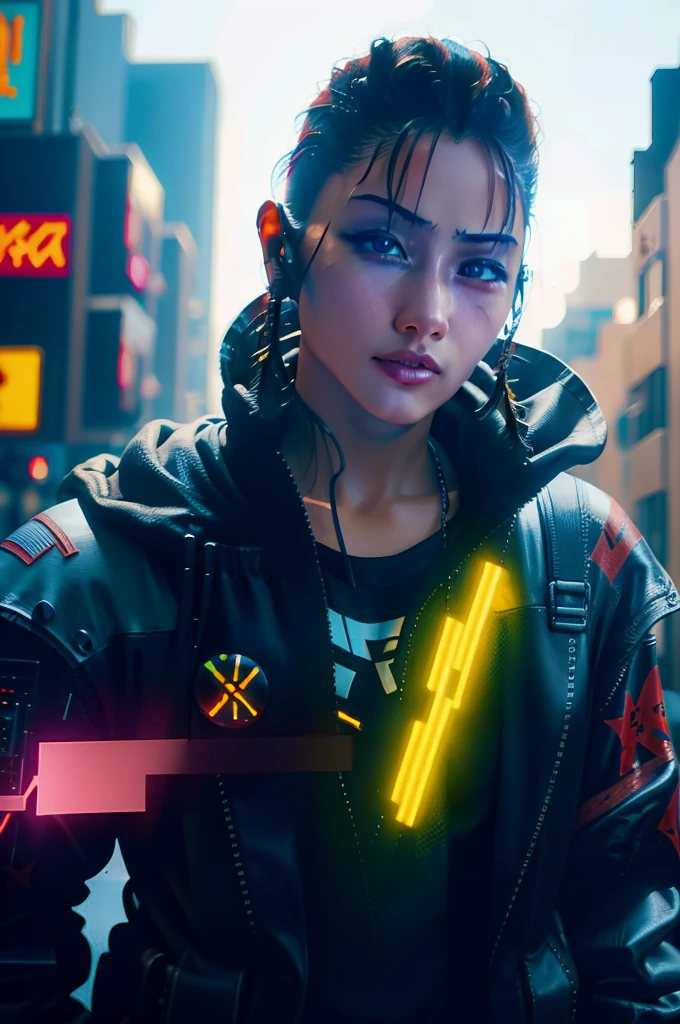 Cyberpunk character