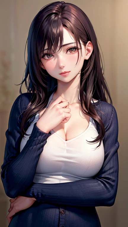 (8ก, highest quality: 1.2), very detailed, thorough solution, (realistic, realistic photo: 1.37), portrait, High resolution RAW color photograph, arrested on the job, High resolution and beautiful, High resolution, 8ก Image Wallpaper, amazing details, large file size, very detailed美しい女の子, very detailed face, Finely defined eyes, Fine skin texture., All functions are clearly displayed., The contours of the fingers are perfectly shaped.., the nose has the correct shape., expressive lips, perfect anatomy, background is not blurred, one story, (20:1.2), twenties, pretty girl, realistic