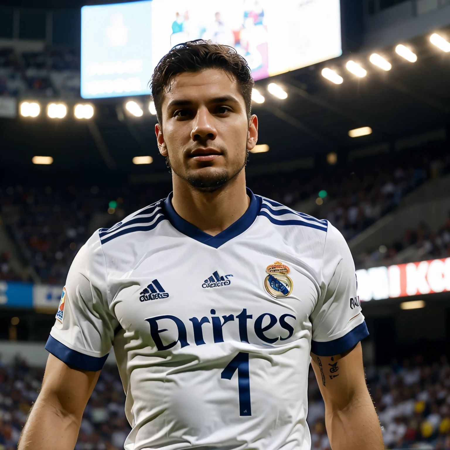 Quero um personagem com o nome de messias quero ele jogador com a camisa 10 do real Madrid