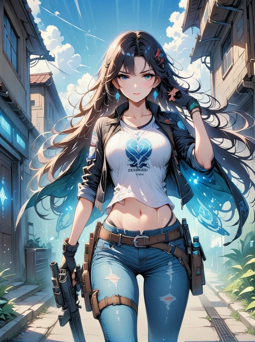 elma_origin,jeans,t-shirt,