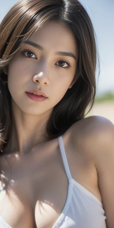 Too many suckers，Photo library，Japan&#39;s most beautiful girl，The picture is extremely realistic，（Extremely detailed），Add details，再Add details，（Very realistic skin texture），Increased skin texture，Sunlight shines，hair enhancement。suckerore realistic，More ray tracing，Extremely detailed three-dimensional lighting，Contour enhancement。