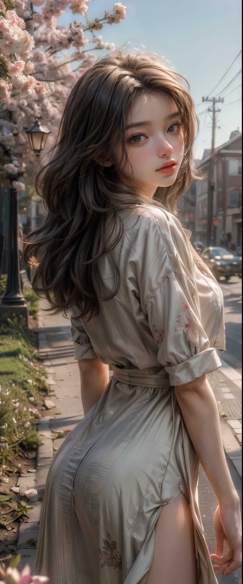 ((masterpiece, highest quality, Highest image quality, High resolution, photorealistic, Raw photo, 8K)), Spring Morning,