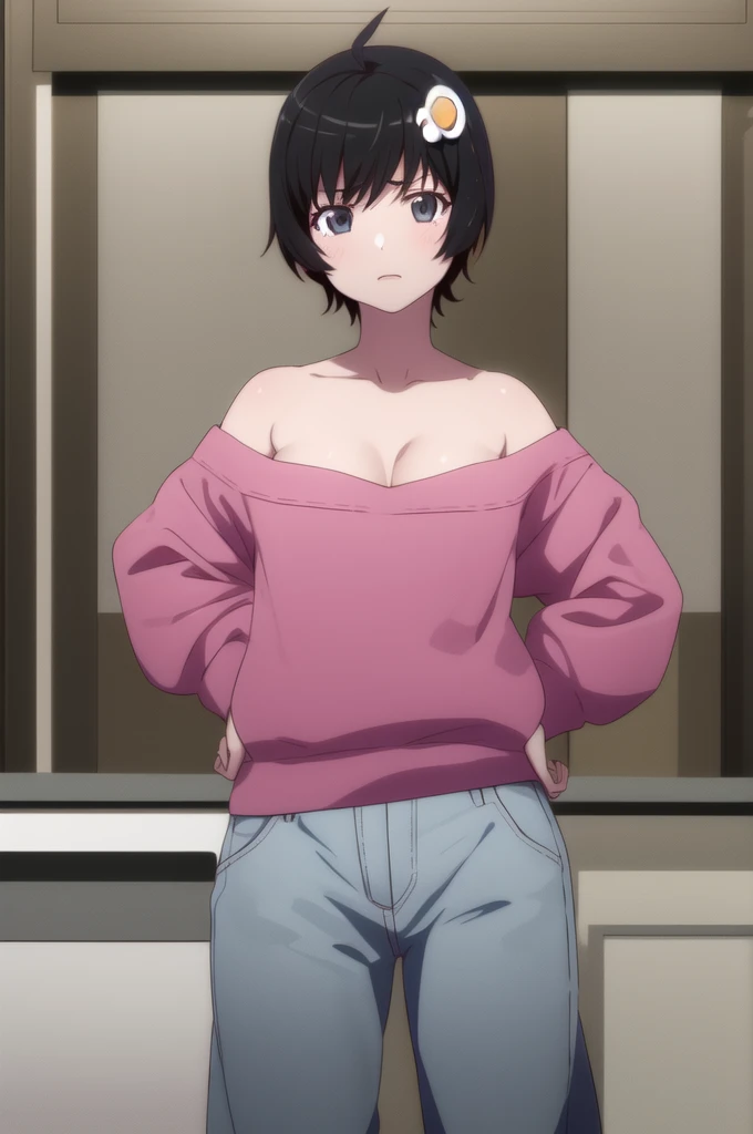 NSFW、masterpiece、cute、Big eyes、black hair short、Fubuki、on the bed、one girl、big breasts、Navy blue long sleeve dress、(((cute笑顔)))、(((Sweat染み)))、(((((Body odor)))))、nipple、(((odor)))、whole body、(((pussy)))、(((love juice)))、spread legs、(((Sweat)))、(((odor足)))、(((sole)))