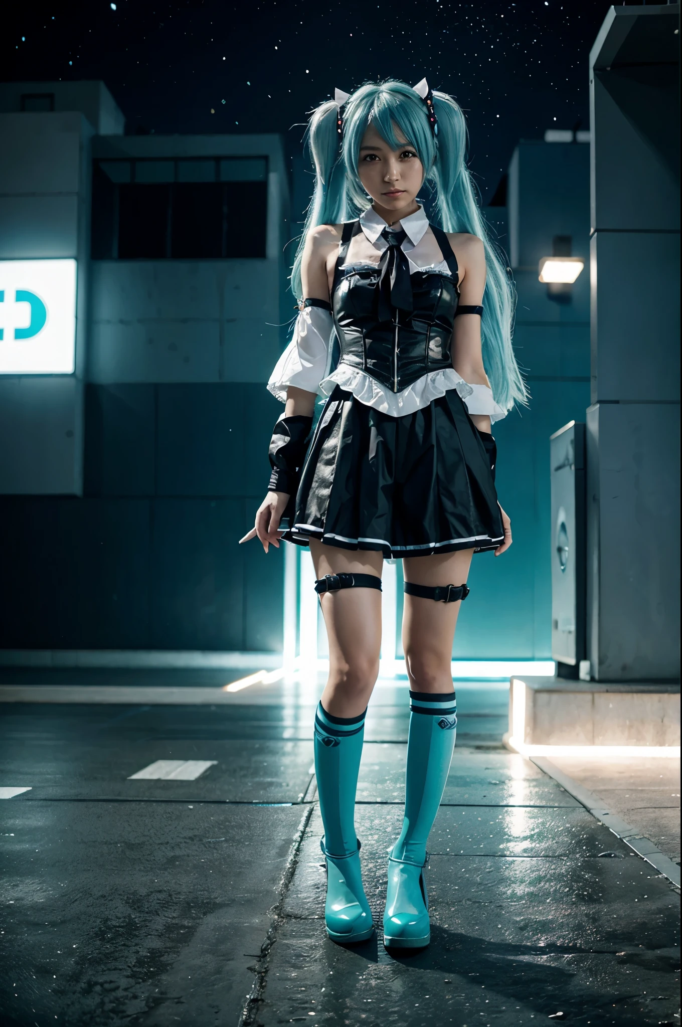 Personagem 2d miku