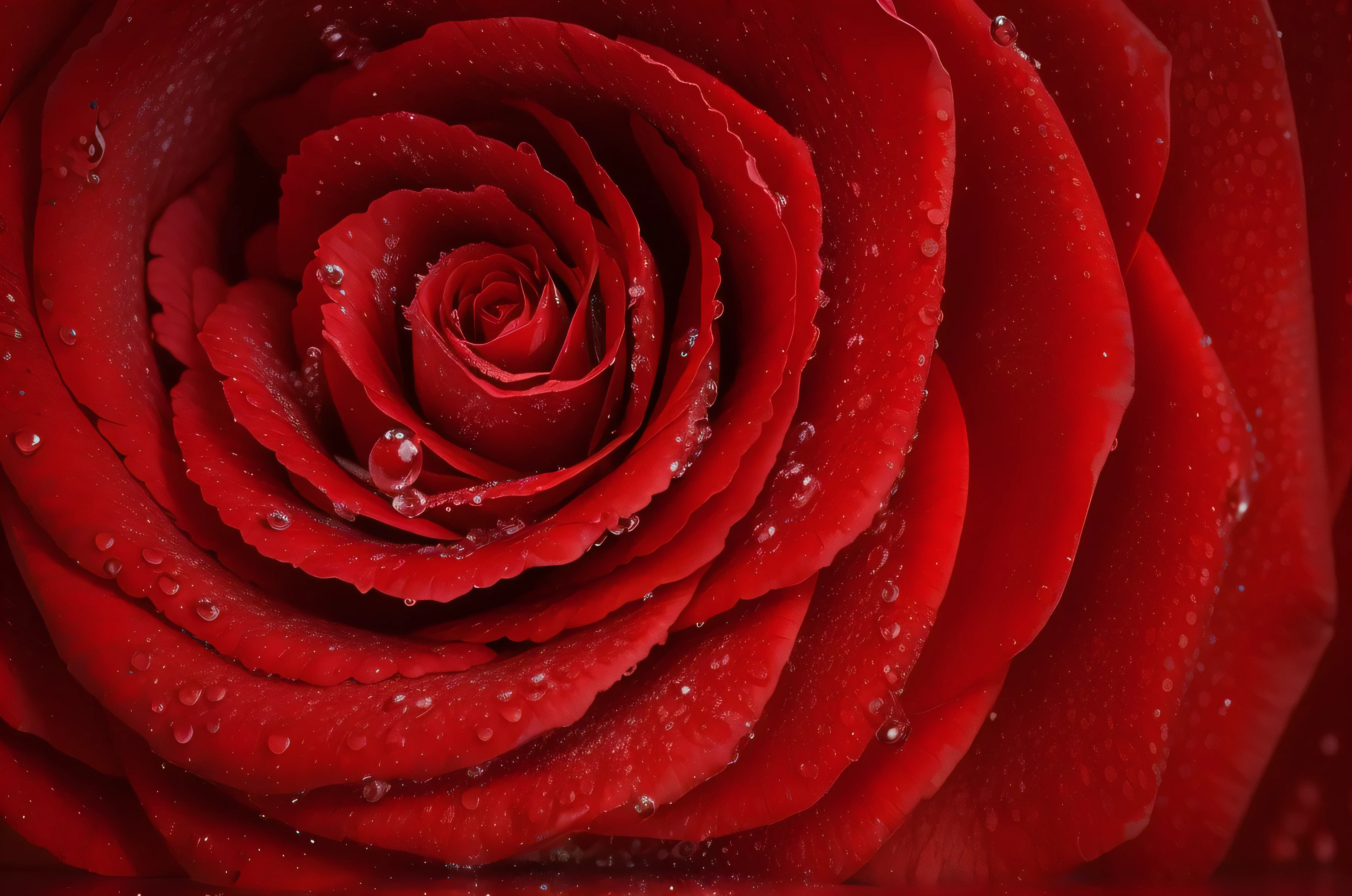 a close up of a red rose with water droplets on it, red rose, rose background, red roses, roses background, photo of a rose, crimson rain sought flower, closeup portrait shot, deeply detailed, rich red, vibrant but dreary red, 4 k detail, 4k detail, high detailed photography red, red flower, highly detailed close up shot