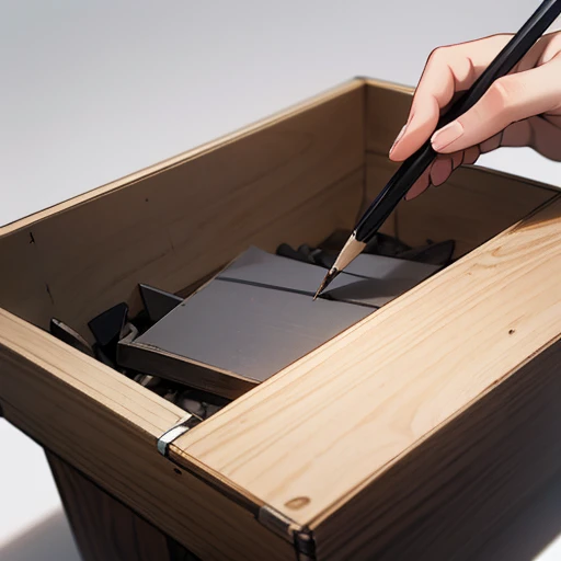Fourth quality: what really matters in a pencil is not its wooden exterior, but the graphite inside. So always pay attention to what’s happening inside you.