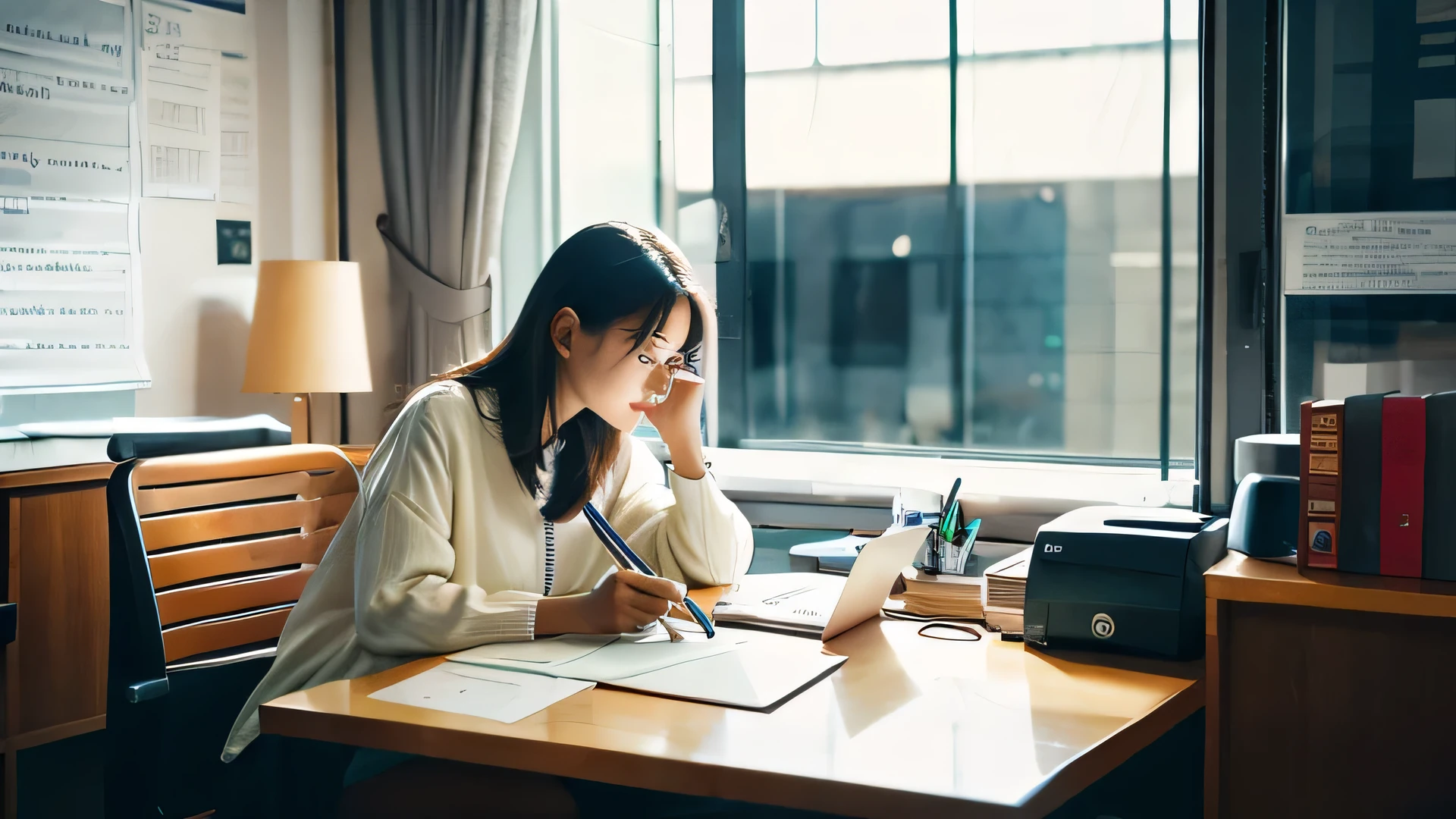 study,English,Note,pen,machine,indoor atmosphere