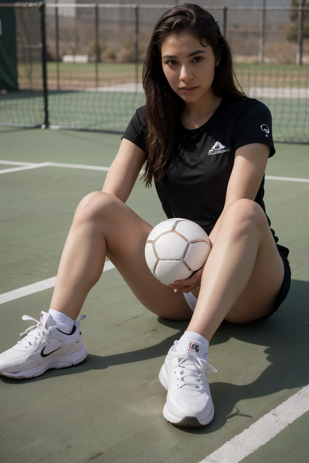 Una pelota de tenis