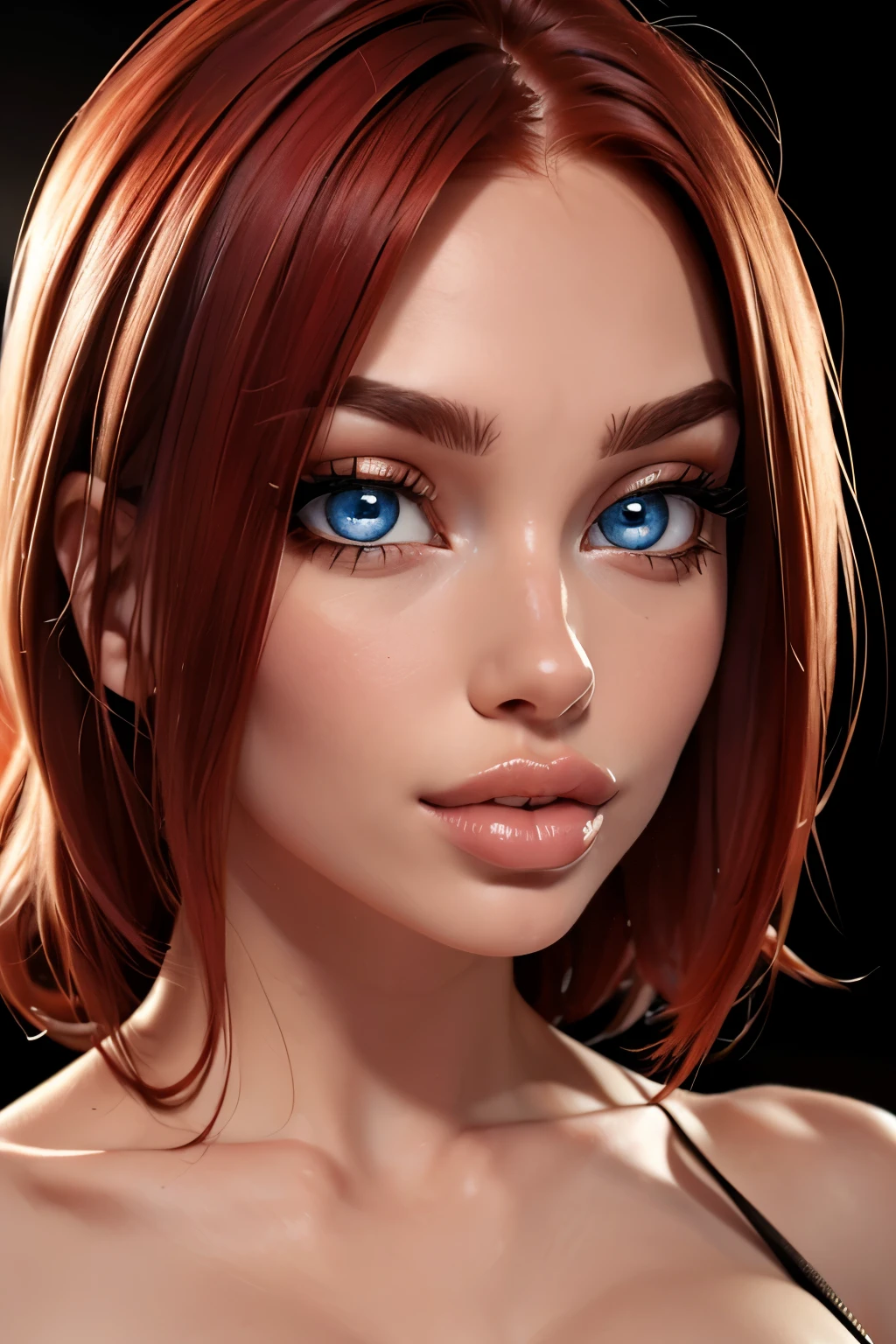 (sexy red haired young woman,perfect body,posing,model,stage,luxury hall),(oil painting),(detailed face,beautiful eyes,detailed lips),(best quality,highres:1.2),(realistic),(portrait),(vibrant colors),(soft lighting)