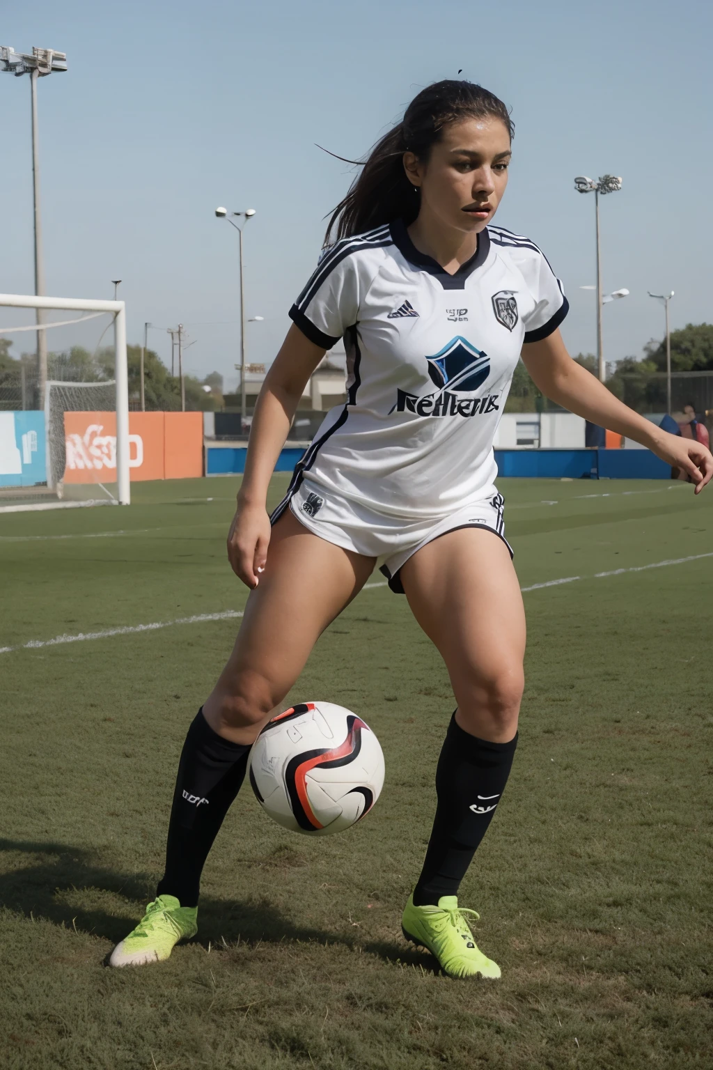 logo para time de futebol feminino