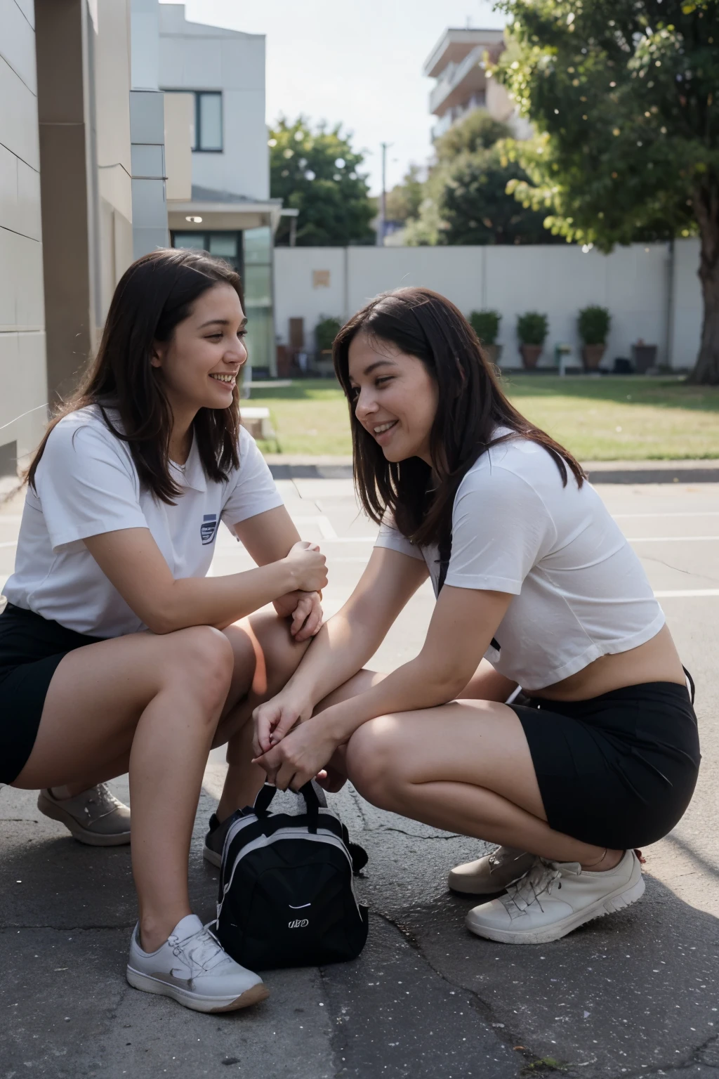 an image that represents the integration of wellness activities into the daily work routine, como sesiones de ejercicio en el lugar de trabajo, pausas activas, reuniones al aire libre o grupos de empleados participando en actividades de equipo relacionadas con el bienestar.