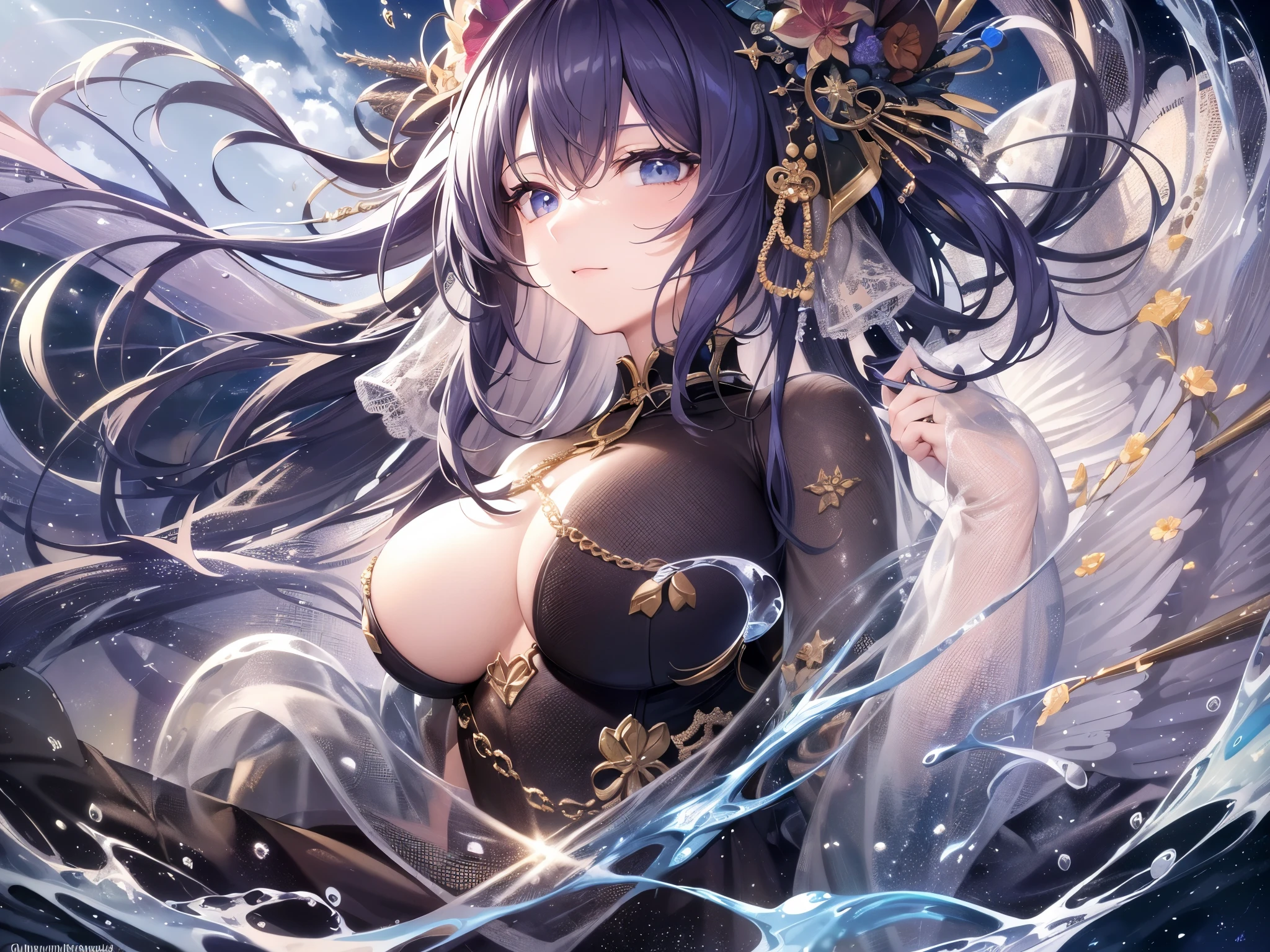 ((highest quality)),(ultra high resolution),(Super detailed),(detailed description),((best CG)),(best work of art),super precision art,amazing drawing art,(Art with precise details:1.5),