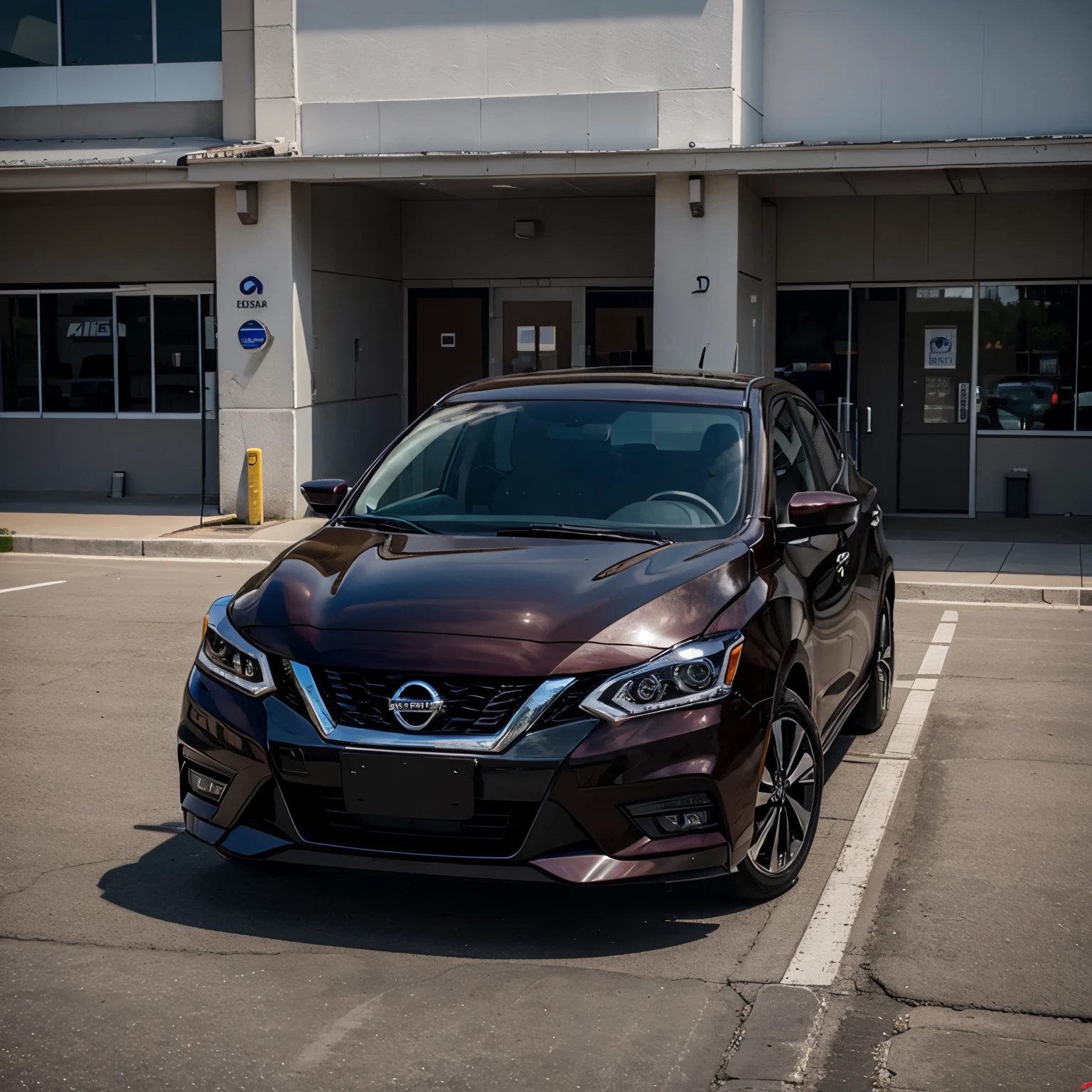 Nissan sentra 2017 con lineas