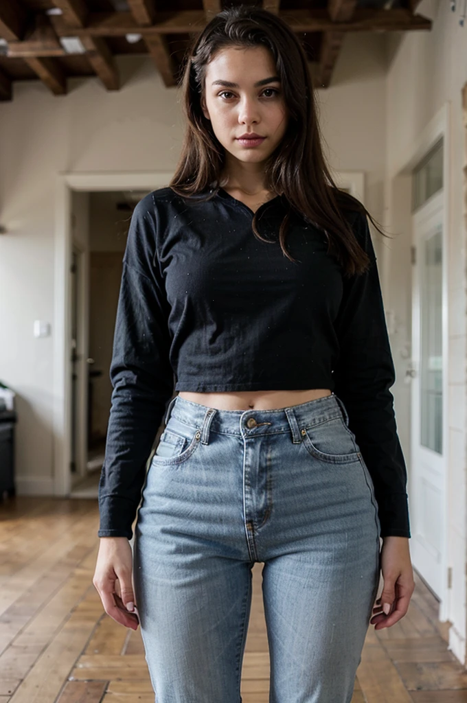 Photo of a woman in jeans