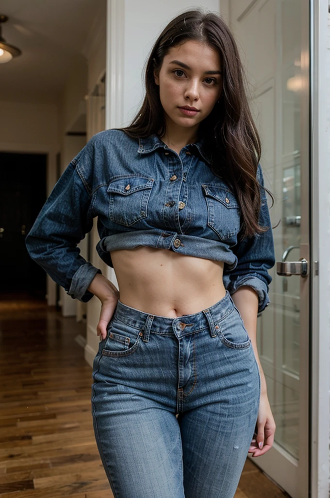 Photo of a woman in jeans