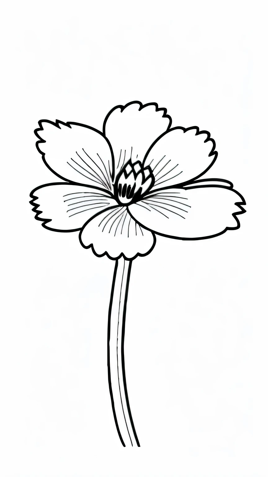 flower rise line drawing background, white background, monochrome, line drawing, ((sketch))
